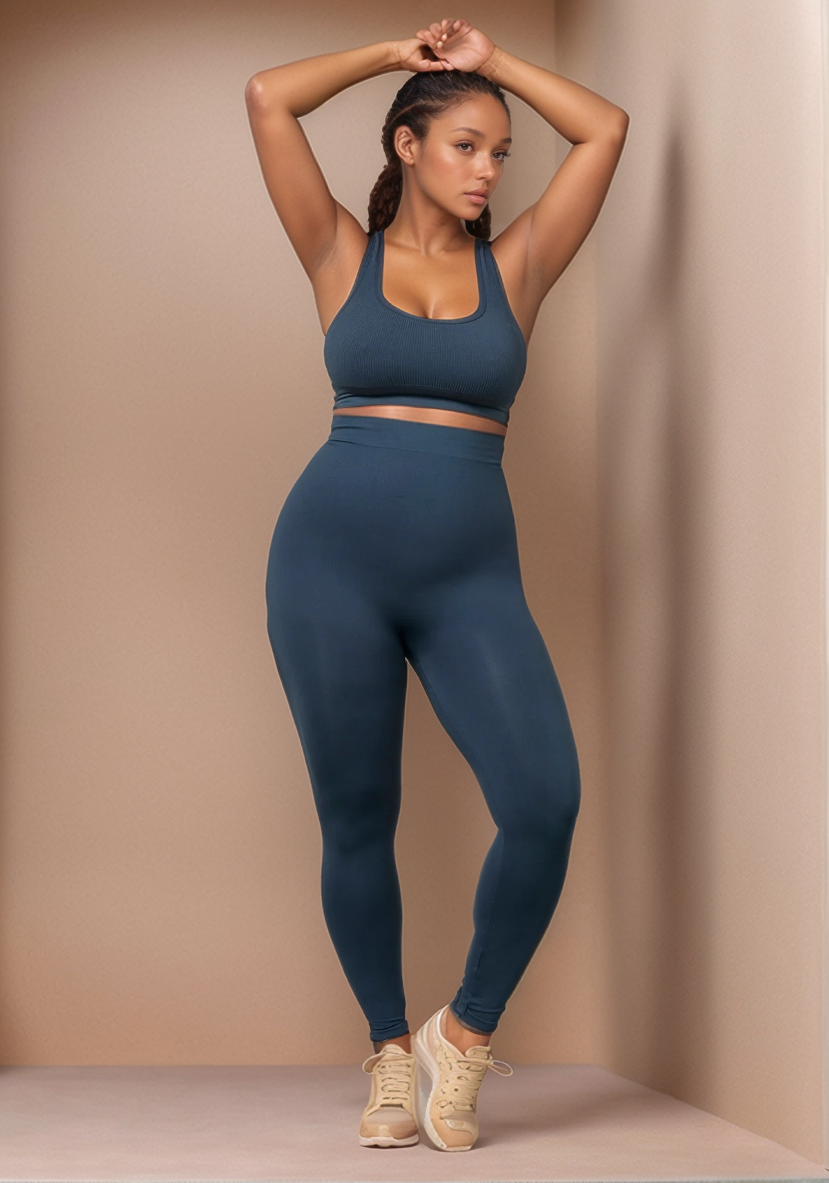Triple-Elasticity Maternity Yoga Pants